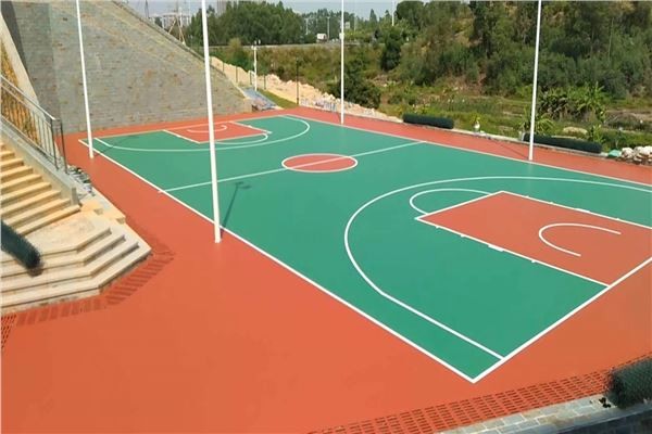 91视频论坛APP篮球场施工