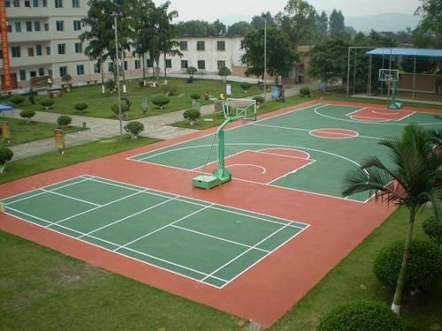 硅pu篮球场 硅pu篮球场