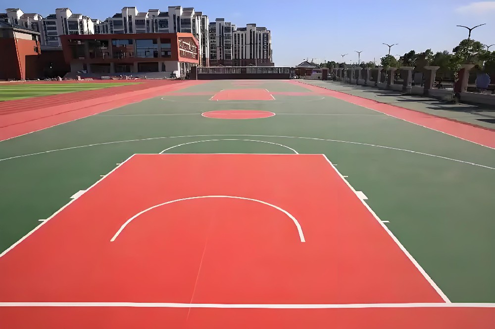 硬地丙烯酸篮球场