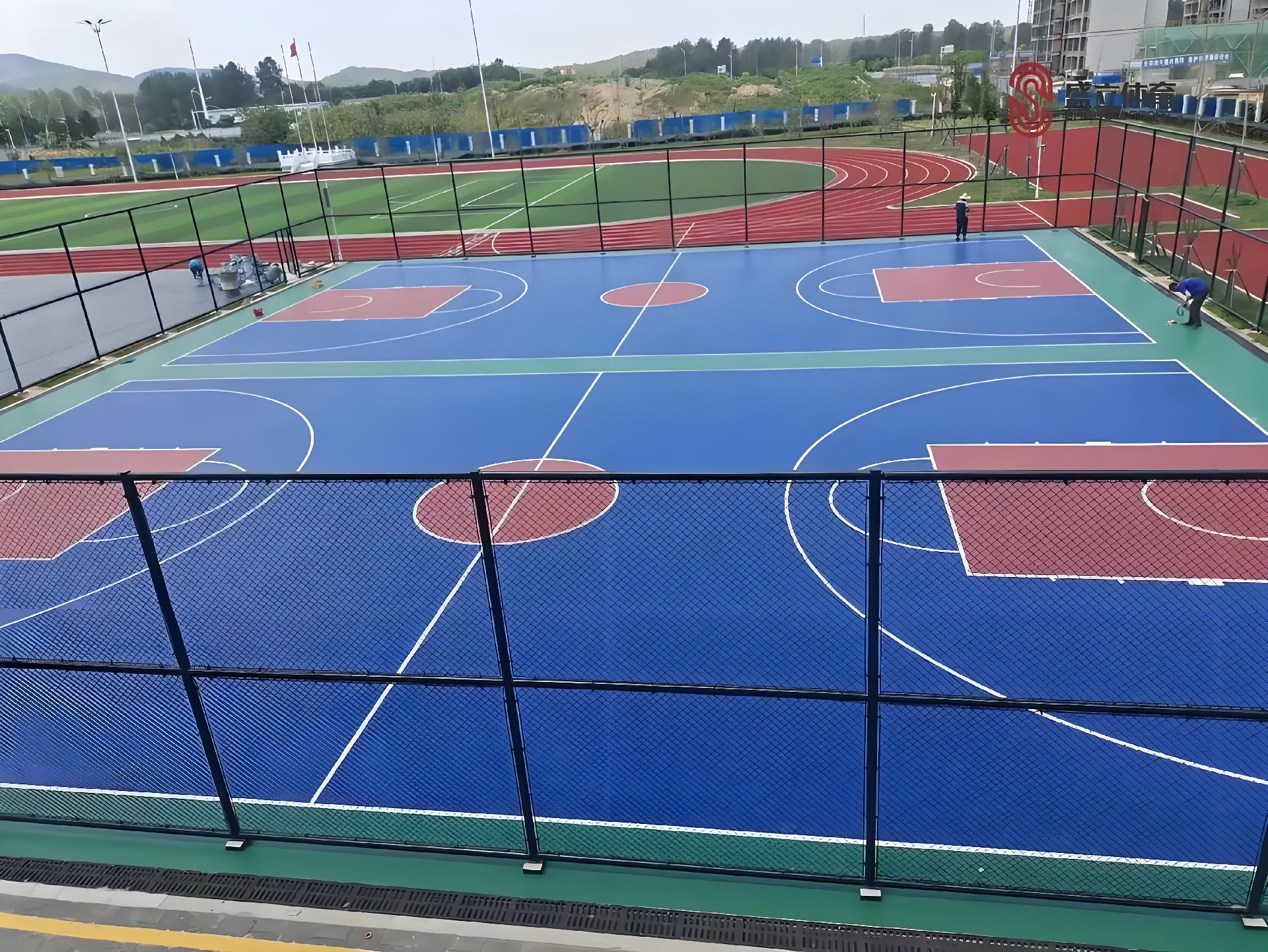 硅PU球场 硅PU球场