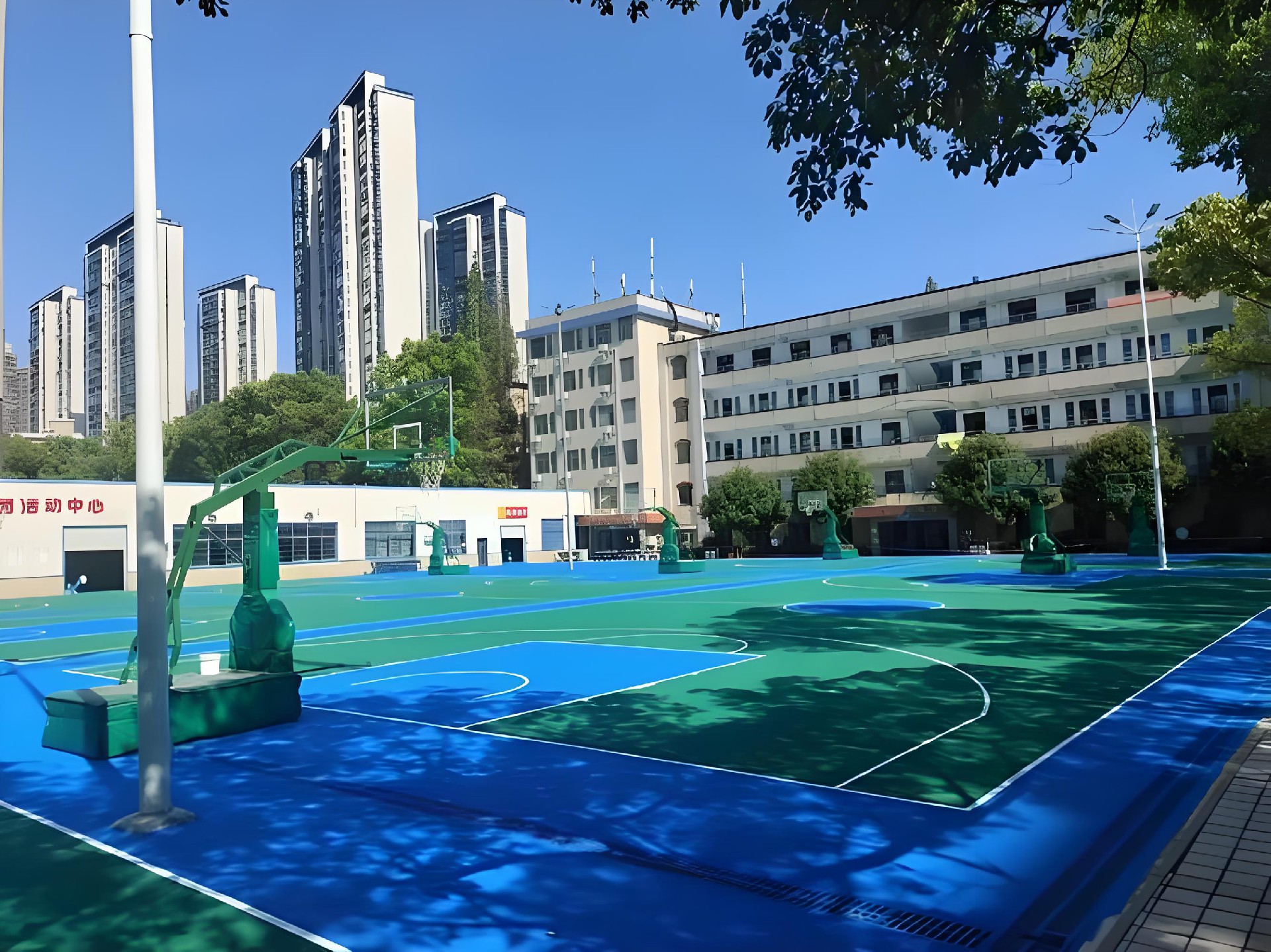 硅PU球场弹性层 硅PU球场弹性层