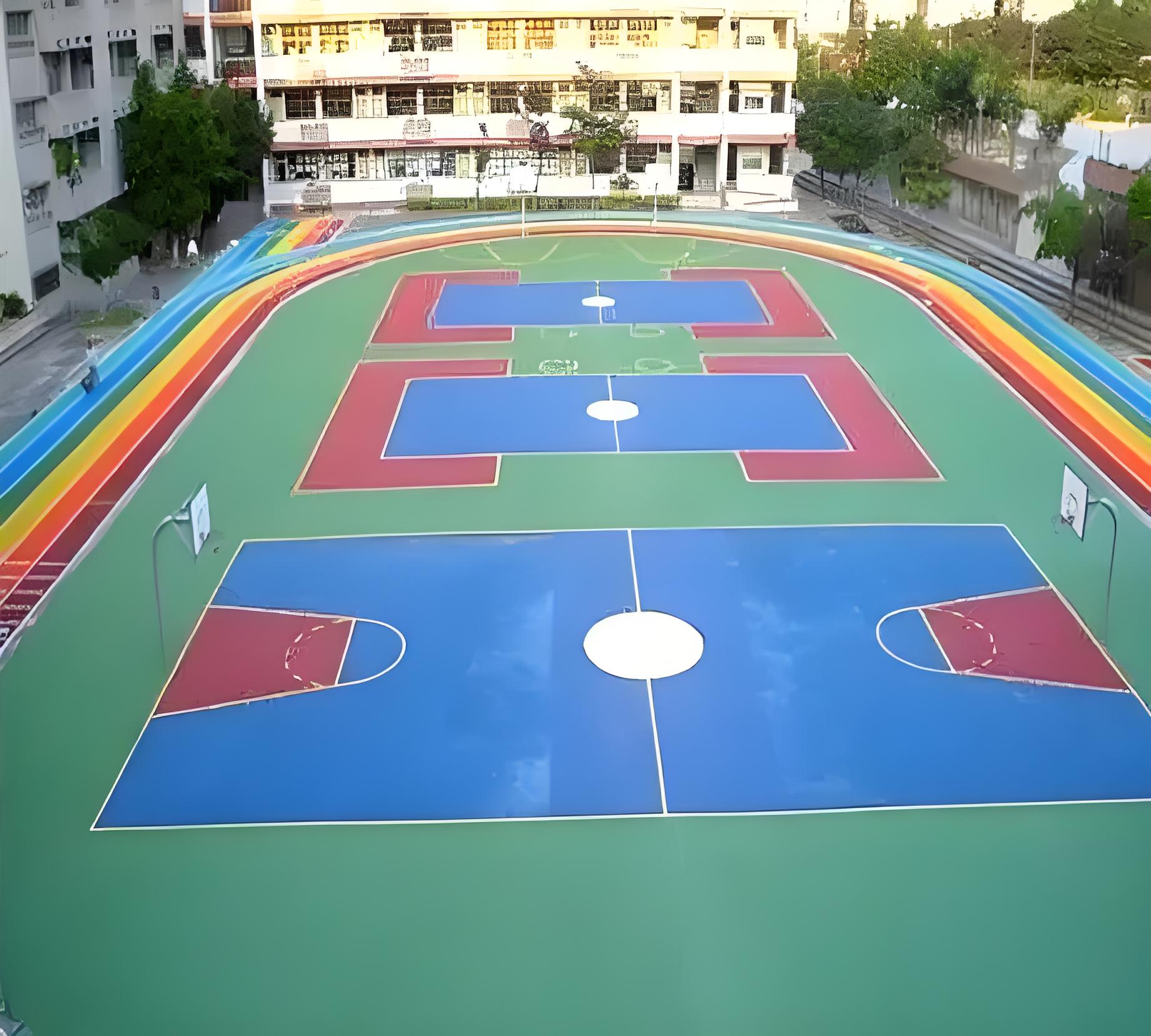 复合型硅PU91视频论坛APP篮球场 复合型硅PU91视频论坛APP篮球场