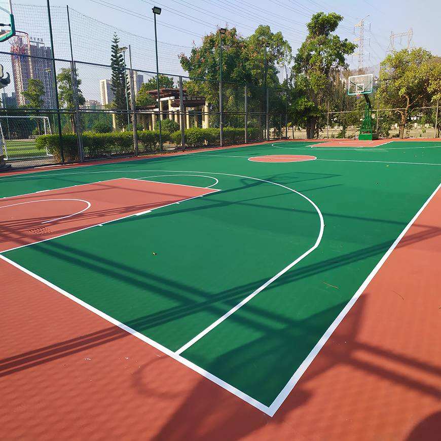 室外篮球场地面硅PU的价格