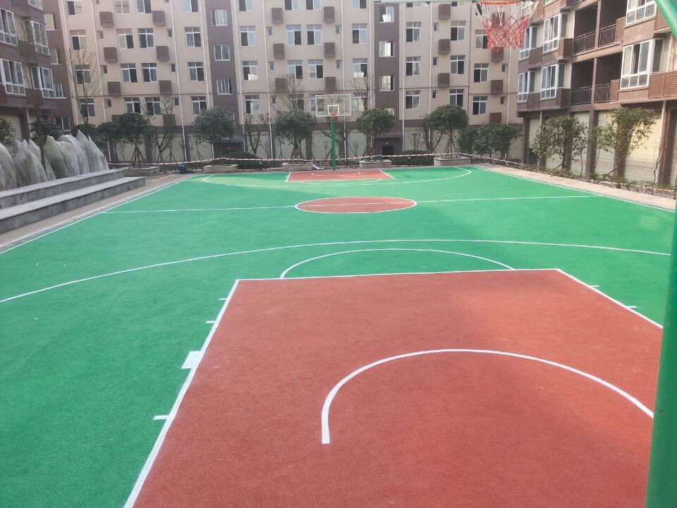 丙烯酸网球场施工 丙烯酸网球场施工