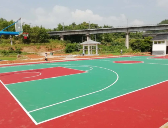 硅PU篮球场
